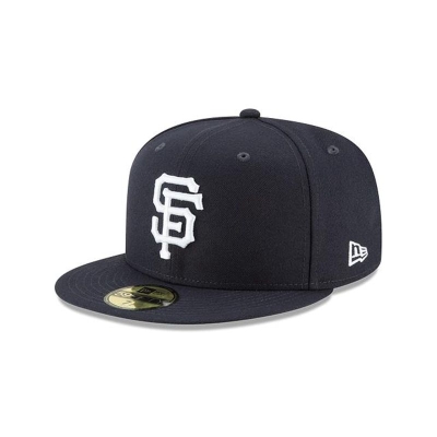 San Francisco Giants Gorra | New Era MLB Basic 59fifty Fitted Cap Mexico - Azules